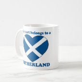 Sutherland Kaffeetasse (Vorderseite Links)
