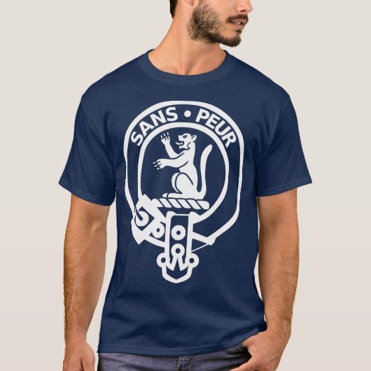 Sutherland Scottish Family Clan Name Wappen T-Shirt (Vorderseite)