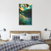 Sutherland-See New Port Angeles, WA Leinwanddruck (Insitu (Schlafzimmer))