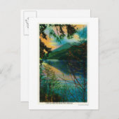 Sutherland-See New Port Angeles, WA Postkarte (Vorne/Hinten)