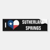Sutherland Springs Autoaufkleber (Vorne)