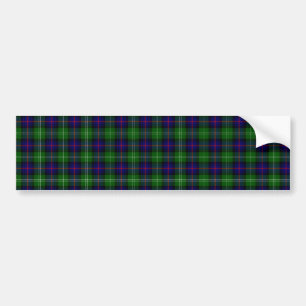 Sutherland Tartan Autoaufkleber