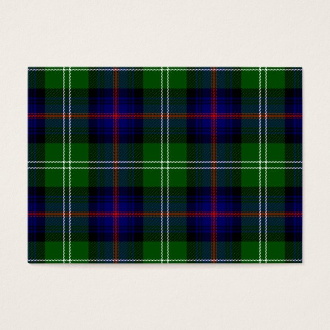 Sutherland Tartan Blau kariert (Vorderseite)