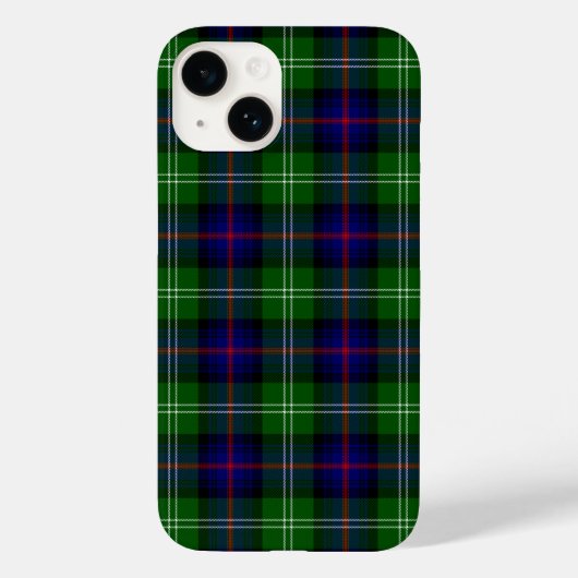 Sutherland Tartan Blau kariert Case-Mate iPhone Hülle (Rückseite)
