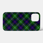 Sutherland Tartan Blau kariert Case-Mate iPhone Hülle (Rückseite (Horizontal))