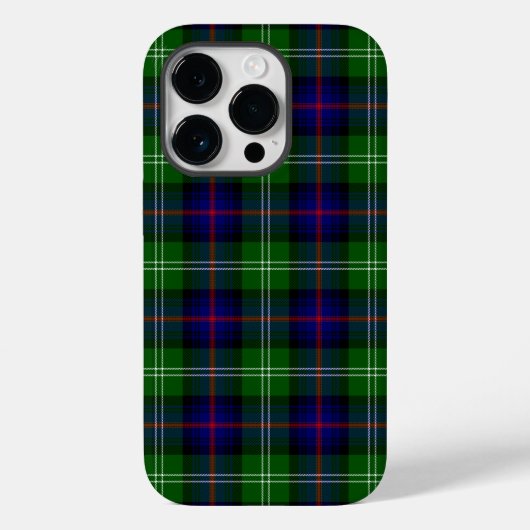 Sutherland Tartan Blau kariert Case-Mate iPhone Hülle (Rückseite)