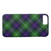 Sutherland Tartan Blau kariert Case-Mate iPhone Hülle (Rückseite (Horizontal))