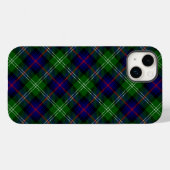 Sutherland Tartan Blau kariert Case-Mate iPhone Hülle (Rückseite (Horizontal))