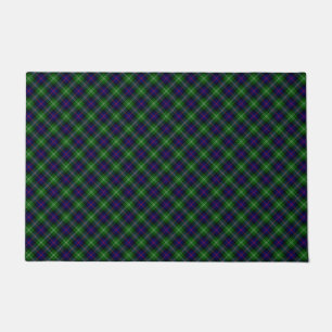 Sutherland Tartan Blau kariert Fußmatte