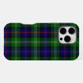 Sutherland Tartan Blau kariert iPhone Hülle (Rückseite (Horizontal))