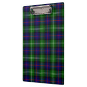 Sutherland Tartan Blau kariert Klemmbrett (Links)