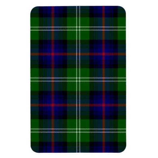 Sutherland Tartan Blau kariert Magnet (Vertikal)