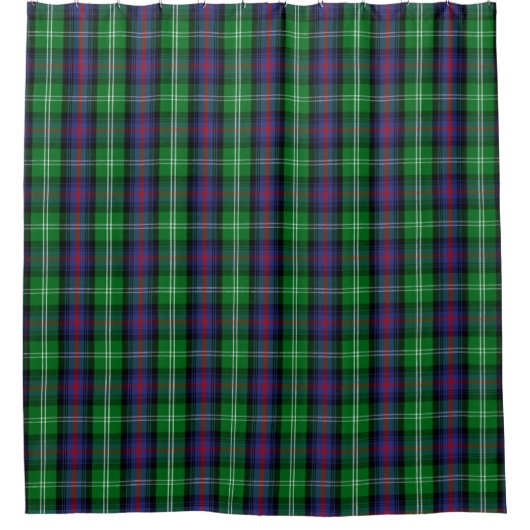 Sutherland Tartan Duschvorhang (Vorderseite)