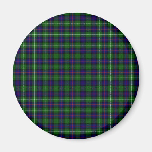 Sutherland Tartan Magnet (Vorne)
