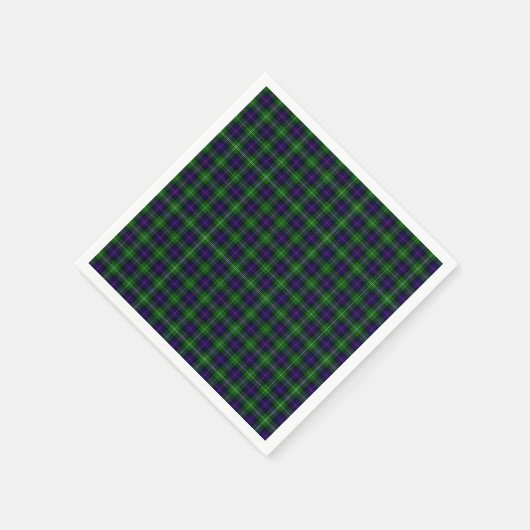 Sutherland Tartan Serviette (Ecke)