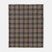 Sutherland verwittertes Plaid Fleecedecke (Vorderseite)