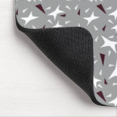 Sutil Geometry: Stars & Triangles – Grau Mousepad (Ecke)