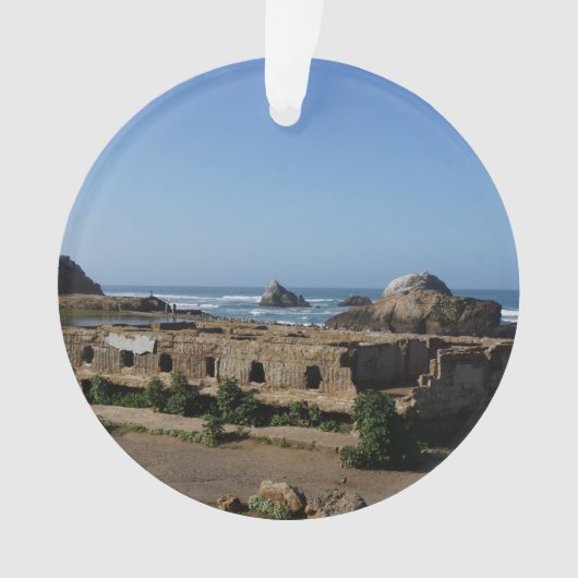 Sutro Baths Ruins - San Francisco, Kalifornien Ornament (Vorderseite)