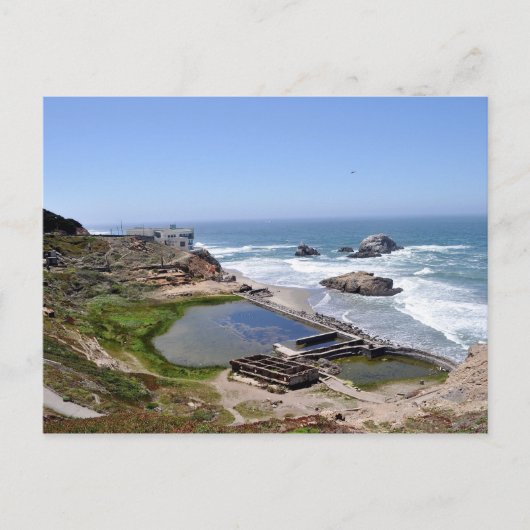 Sutro Baths, San Francisco, CA Postkarte (Vorderseite)