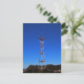 Sutro Tower horizontal Postkarte (Stehend Vorderseite)