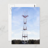Sutro Tower Postkarte (Vorne/Hinten)