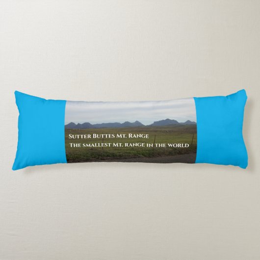 Sutter Buttes Mountain kleinste Reichweite der Wel Seitenschläferkissen (Vorderseite)