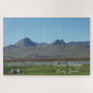 Sutter Buttes Mountain Range Puzzle