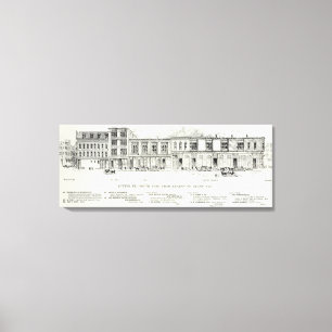 Sutter Südseite Kearny und Grant Leinwanddruck