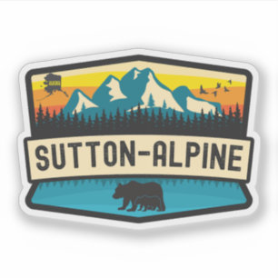 Sutton-Alpine, Alaska Aufkleber
