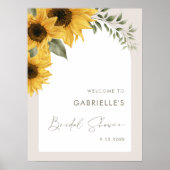 SUTTON Brautparty Willkommen Poster (Vorne)