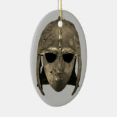 Sutton Hoo Helm Keramik Ornament (Rechts)