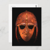 Sutton Hoo Helm Postkarte (Vorne/Hinten)