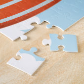 Sutton on Sea Seaside Reiseplakat. Puzzle (Seite)