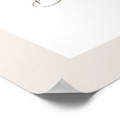 SUTTON Sonnenblume Babydusche Schildschaumplatte Poster (Ecke)