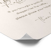 SUTTON Sonnenblumen Windeln Raffel-Zeichen Poster (Ecke)