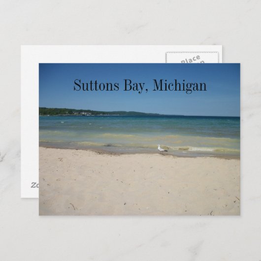 Suttons Bay Michigan Post Card Postkarte (Vorne/Hinten)
