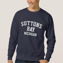 Suttons Bay Michigan Printed Sweatshirt