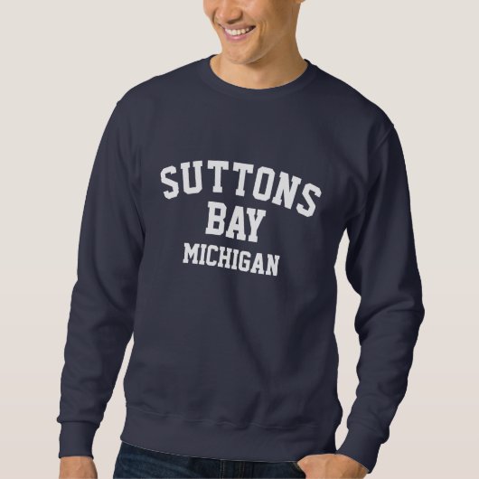 Suttons Bay Michigan Printed Sweatshirt (Vorderseite)
