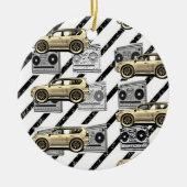 SUV HOLIDAY KERAMIK ORNAMENT (Vorne)