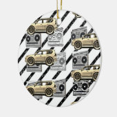 SUV HOLIDAY KERAMIK ORNAMENT (Links)