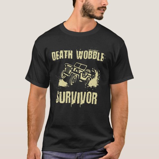 SUV Offroader Todewobelüberlebende treiben Deser T-Shirt (Vorderseite)