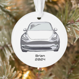 SUV-Skizze für Elektrofahrzeuge Ornament