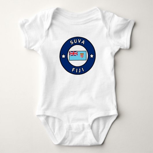 Suva Fidschi Baby Strampler (Vorderseite)
