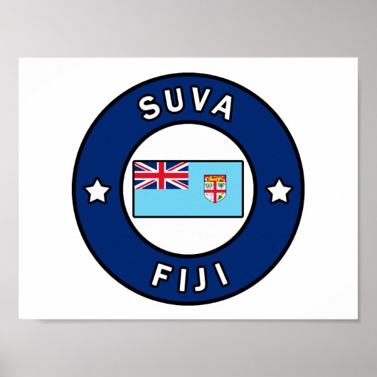 Suva Fiji Poster (Vorne)