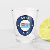 Suva Fiji Schnapsglas (Vorderseite)
