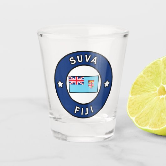Suva Fiji Schnapsglas (Vorderseite)
