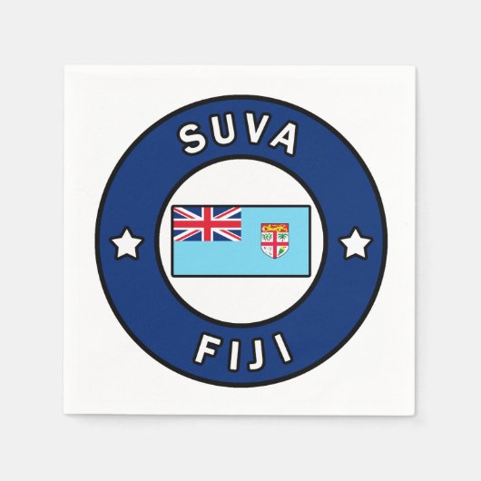 Suva Fiji Serviette (Vorderseite)