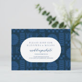 Suva RSVP Karte (Stehend Vorderseite)