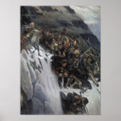 Suvorov durch die Alpen Poster (Vorne)