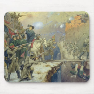 Suvorov, welches die Brücke des Teufels im Jahre Mousepad